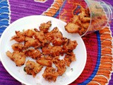 Aval / Poha pakodas