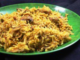 Chettinad Style Mushroom Biryani