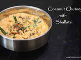 Coconut Chutney with Shallots