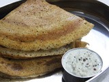 Crispy Dosa with Leftover rice