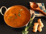 Inji Kuzhambu / Tangy Ginger Gravy