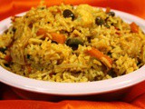 Instant Vegetable Biryani