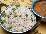 Jeera Rice and Methi Dal Fry