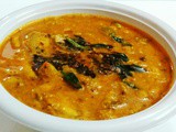 Kathirikkai Rasavangi (Brinjal/Eggplant with Lentils)