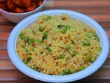 Peas Biryani / Matar Biryani