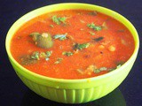 Quick Capsicum Sambar