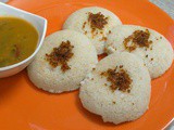 Quick Poha and Oats Idli