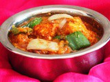 Restaurant Style Kadai paneer