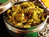 Snake Gourd Curry (Pudalangai Curry)