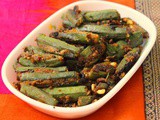 Stuffed Bhindi / Lady's Finger Fry