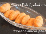 Sweet Pidi Kozhukattai (Sweet Rice Balls)