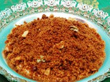 Sweet Puttu / Rice flour in Jaggery