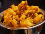 Urulai Kizhangu Kalyana Curry (Spicy Potato Stir Fry)