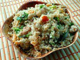 Vegetable Bread Upma