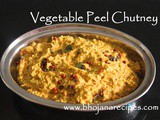 Vegetable Peel Chutney