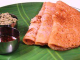 Watermelon Rind Dosa