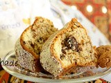 Ciambella con amaretti e cioccolato