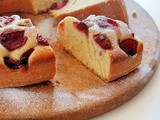 Ciambella con Kefir e ciliegie