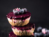 Blueberry Vegan Cheesecake
