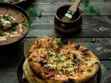 Butter Garlic Naan without Tandoor/Oven