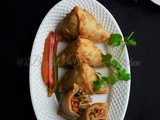 Chinese Noodles Samosa