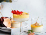 Coconut Passion Fruit Panna Cotta