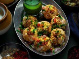 Dahi Batata Puri (Dahi Batata Chaat)