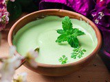 Dahi Dhaniya Pudina Chutney | Yogurt Coriander Mint Chutney