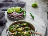 Dhaba Style Aloo Palak Recipe