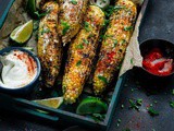 Grilled Mexican Street Corn