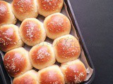 Homemade Hamburger Buns without Egg