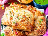 Indian Styled Plant Based Chicken Masala Puff