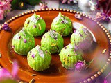 Lauki Modak Stuffed with Tutti Frutti Burfi