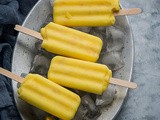 Mango Pineapple Smoothie Popsicles