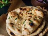 No Yeast Whole Wheat Garlic Naan