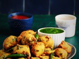 Palak Moong Dal Pakoda