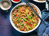 Veg Hakka Noodles