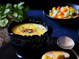 Veggie Sweet Corn Soup