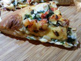 Lobster Pizza with Gouda, Spinach, Mushrooms
