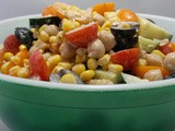 Southwest Garbanzo Salad