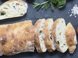 Ciabatta – ein Rezept mit amerikanischen und deutschen Angaben