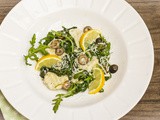 Ricotta-Gnocchi mit Rucola-Oliven-Butter