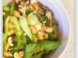 Baby Bok Choy with Cashews