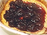 Bake With Bizzy - Baked Ricotta with Cherry Topping