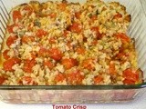 Bake with Bizzy - Passover Cherry Tomato Crisp