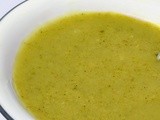 Broccoli, Leek and Apple Soup