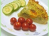 Broccoli Quiche with Hash Brown Crust