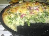 Broccoli Quiche with Potato Crust