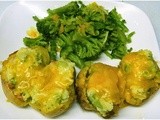 Broccoli Stuffed Creamy Potatoes