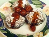 Cherry Almond Mini Muffins - Improv